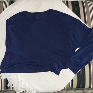 Cropped Long Sleeve Shirt